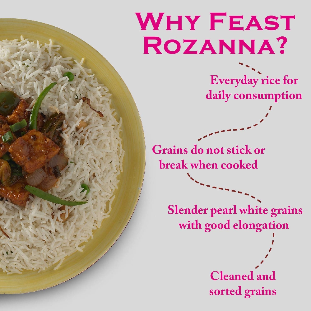 India Gate Basmati Rice - Rozanna - 5 kg