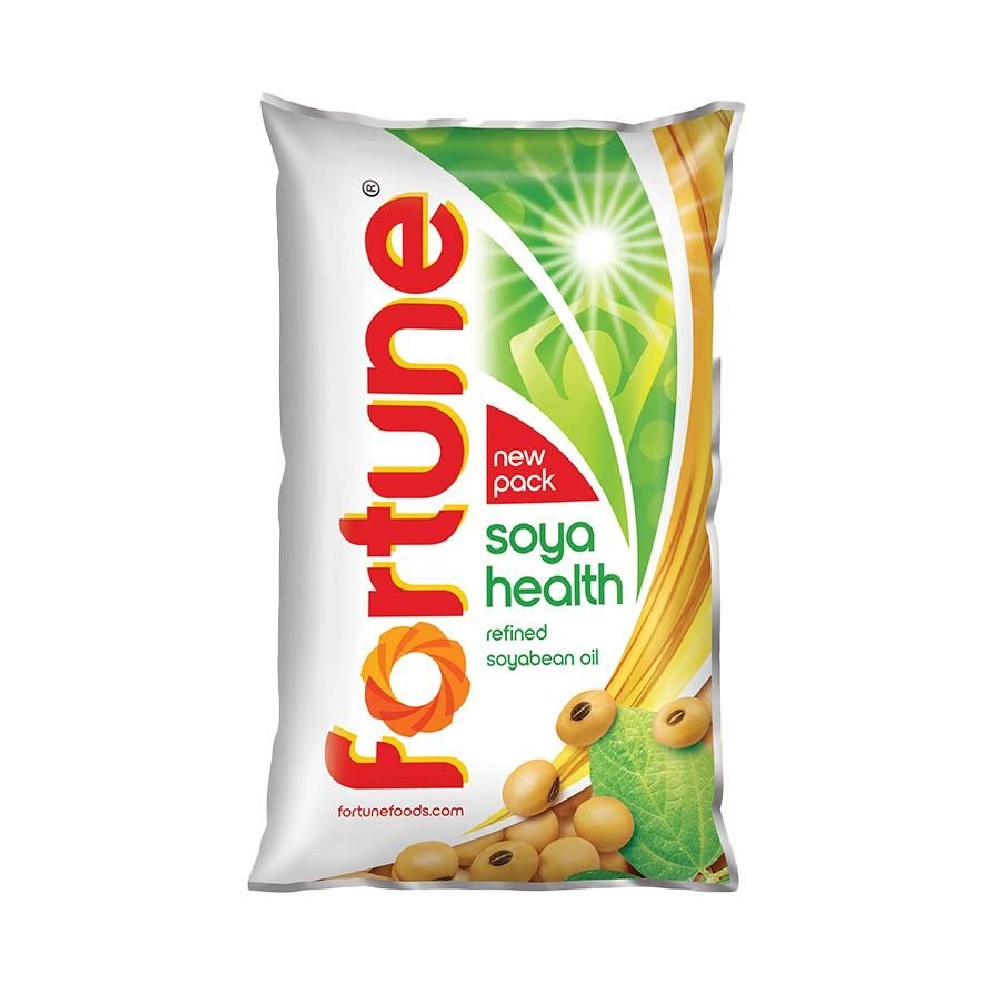 Fortune Soya Health Refined Soyabean Oil - 750 g