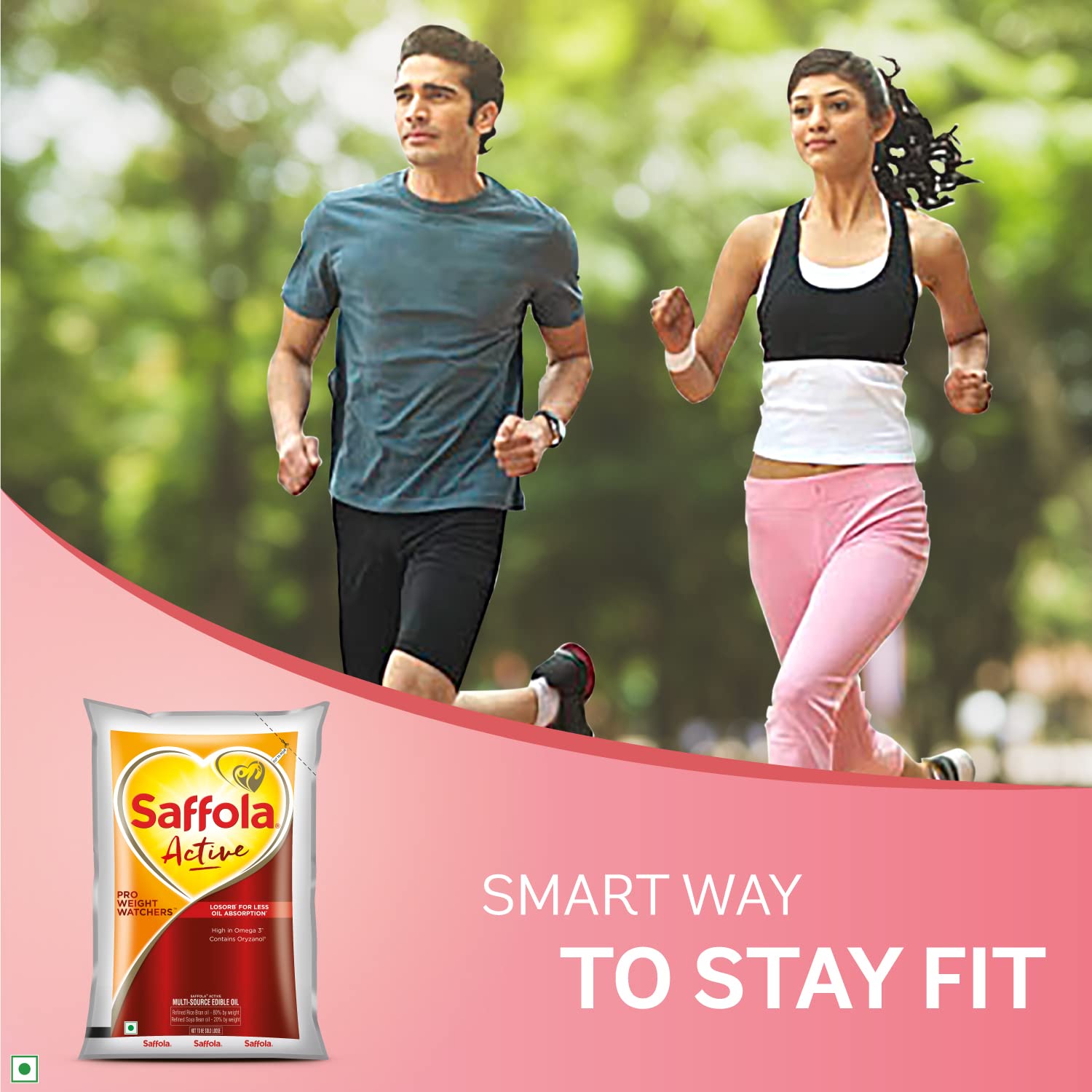 Saffola Active Edible Oil - 910 g