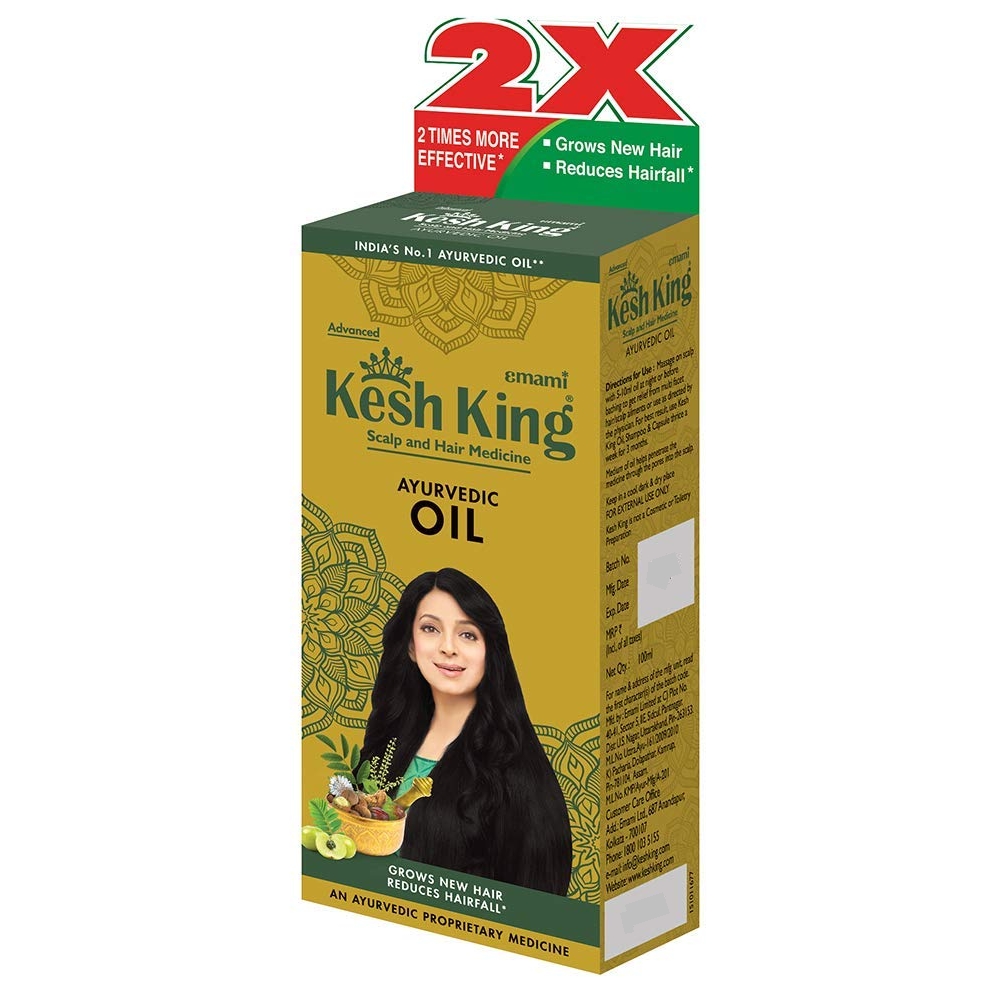 Kesh King Ayurvedic Hair Oil - 100  ml
