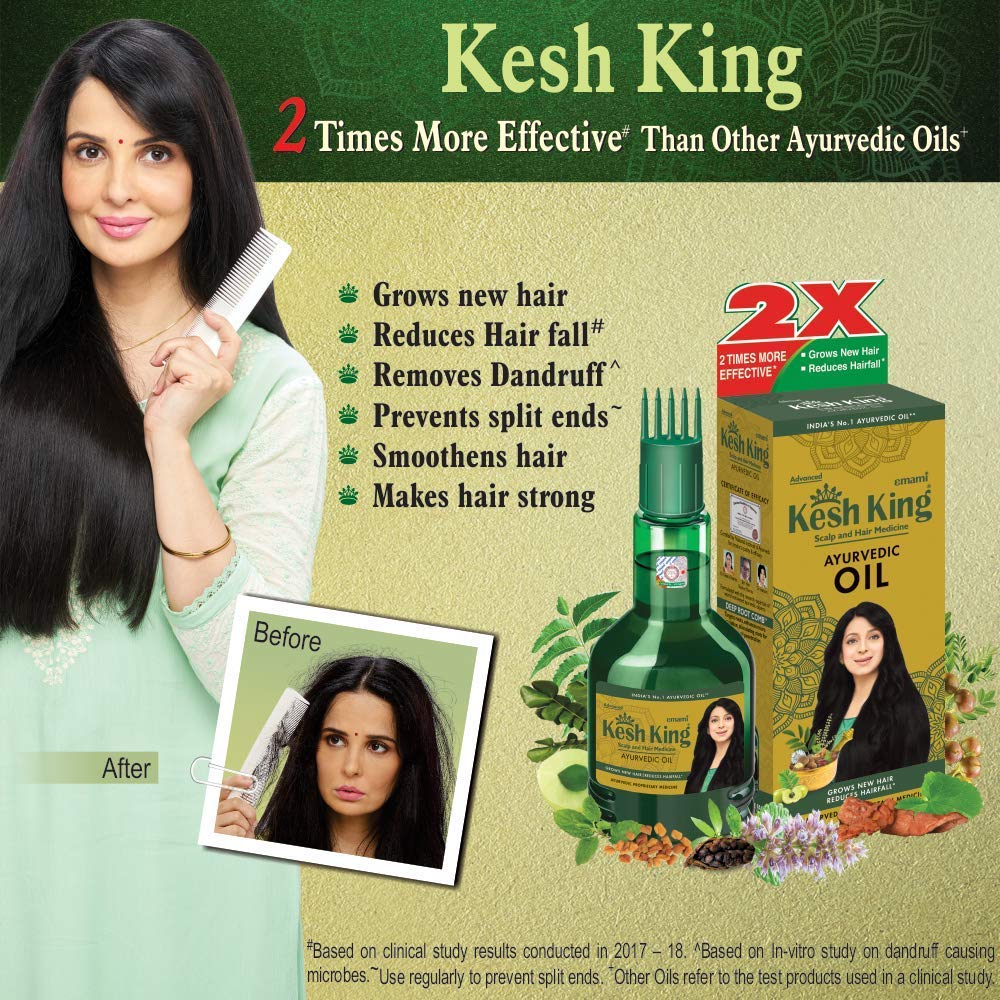 Kesh King Ayurvedic Hair Oil - 100  ml