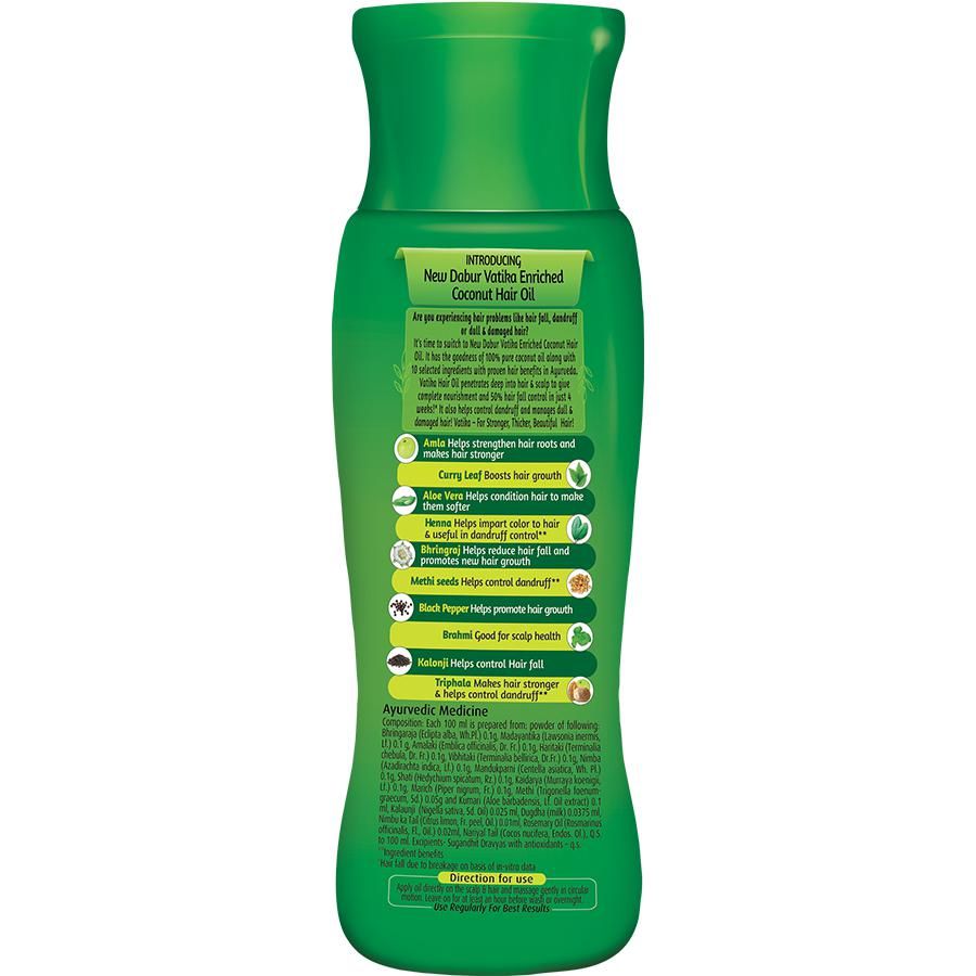Dabur Vatika Enriched Coconut Hair Oil - 150 ml
