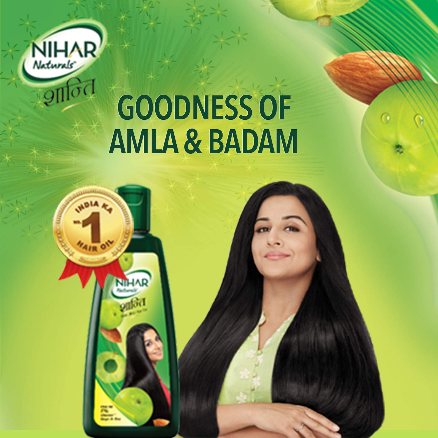 Nihar Naturals Shanti Amla Hair Oil - 300 ml