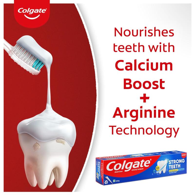 Colgate Strong Teeth - With Amino Shakti - 150 g