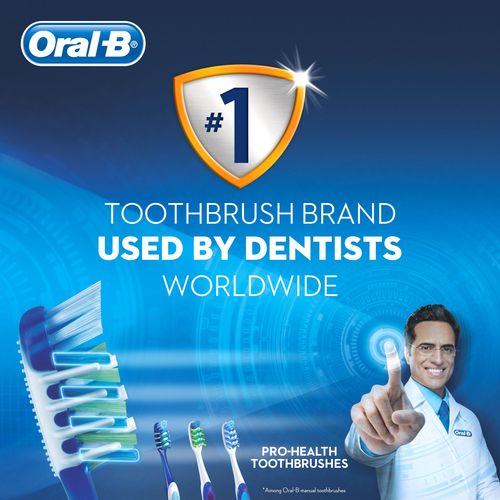 Oral-B Criss Cross Anti-Plaque Toothbrush Medium - 1 set (4 pcs)