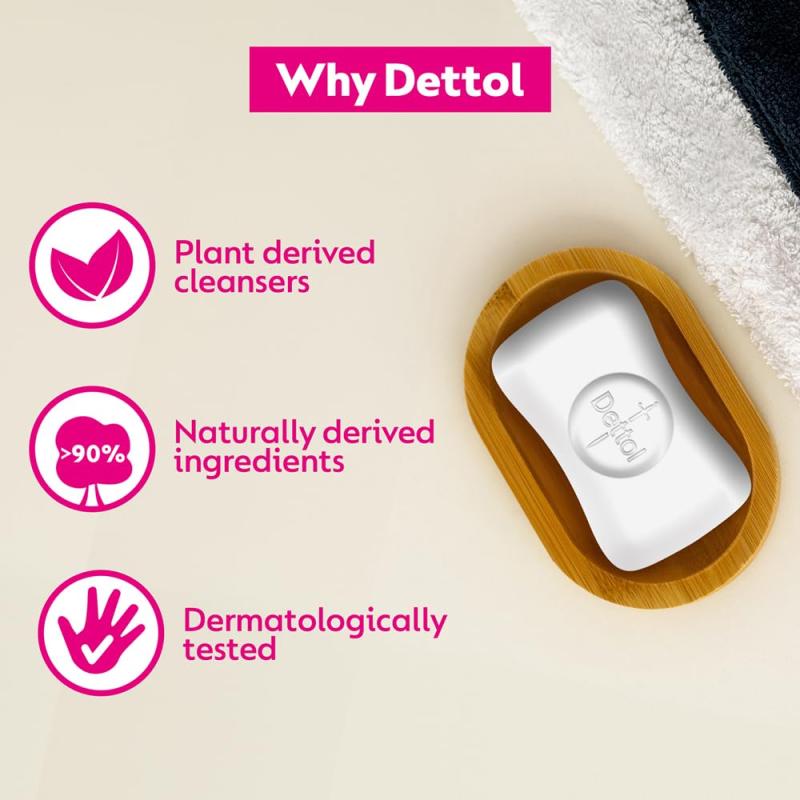 Dettol Skincare Soap - 4x125 g