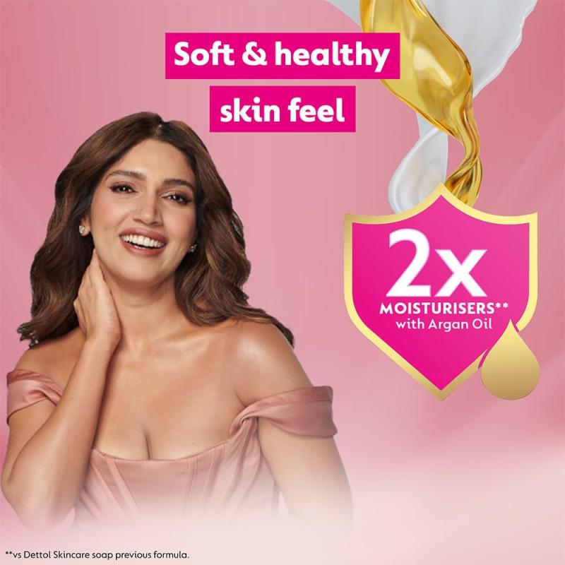 Dettol Skincare Soap - 4 x 100 g