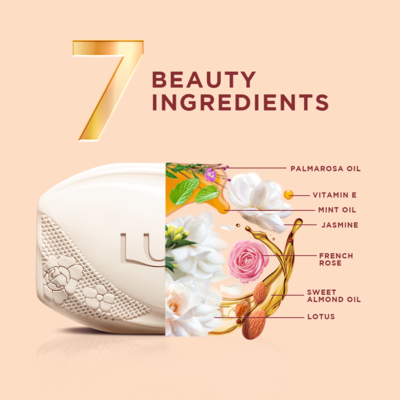 Lux - Jasmine & Vitamin E Beauty Soap  Glowing Skin - 100 g