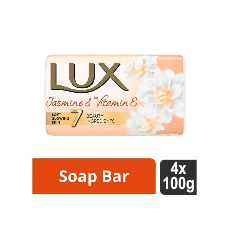 Lux - Jasmine & Vitamin E Beauty Soap  Glowing Skin - 4x100 g