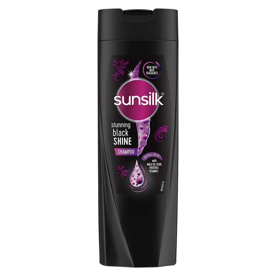 Sunsilk Stunning Black Shine Shampoo - 180 ml