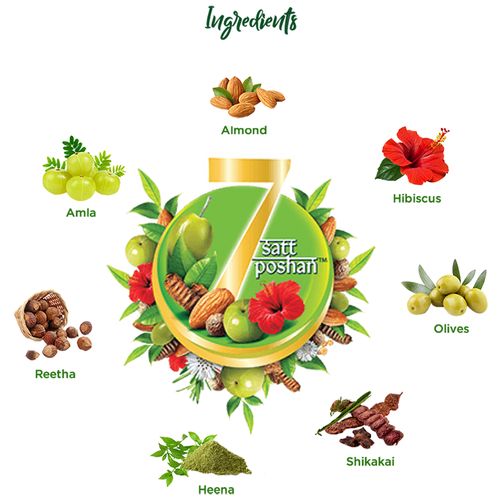 Dabur Vatika Health Shampoo - With Henna & Amla - 340 ml