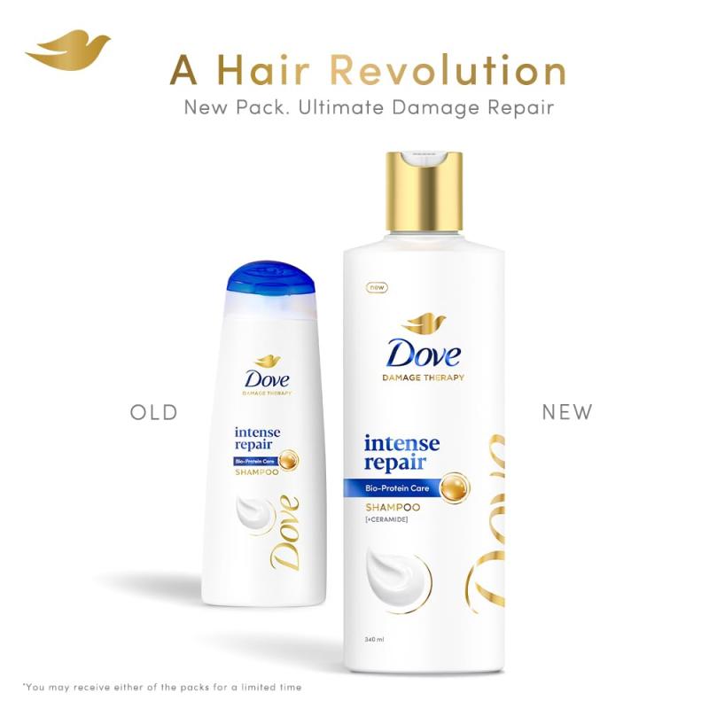 Dove Intense Repair Shampoo - 340 ml