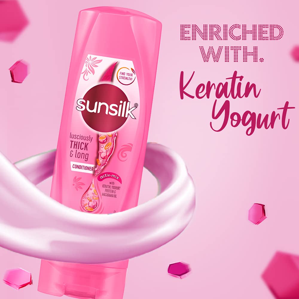 Sunsilk Conditioner - Lusciously Thick & Long Nourishing - 180 ml