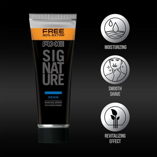 Axe Signature Denim Lather Shaving Cream - 78 g