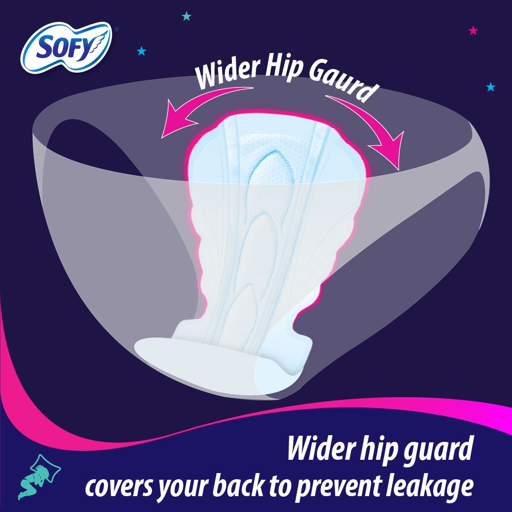 Sofy Bodyfit Overnight Pads - XXXL - 3 pcs