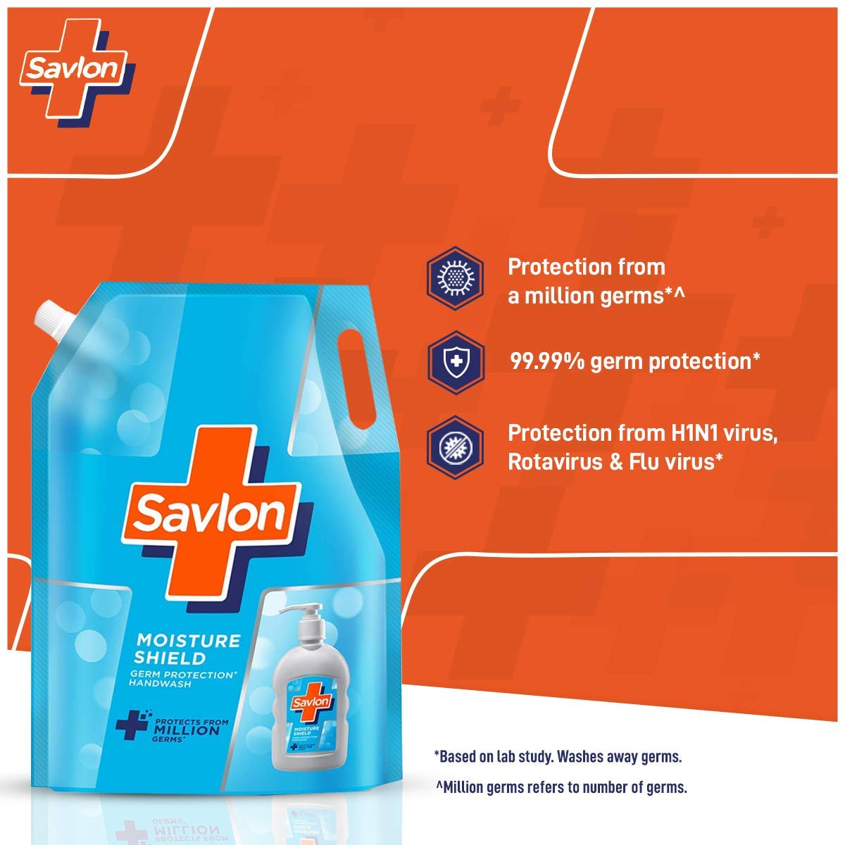 Savlon Moisture Shield Hand Wash (Refill) - 1.35 Lit