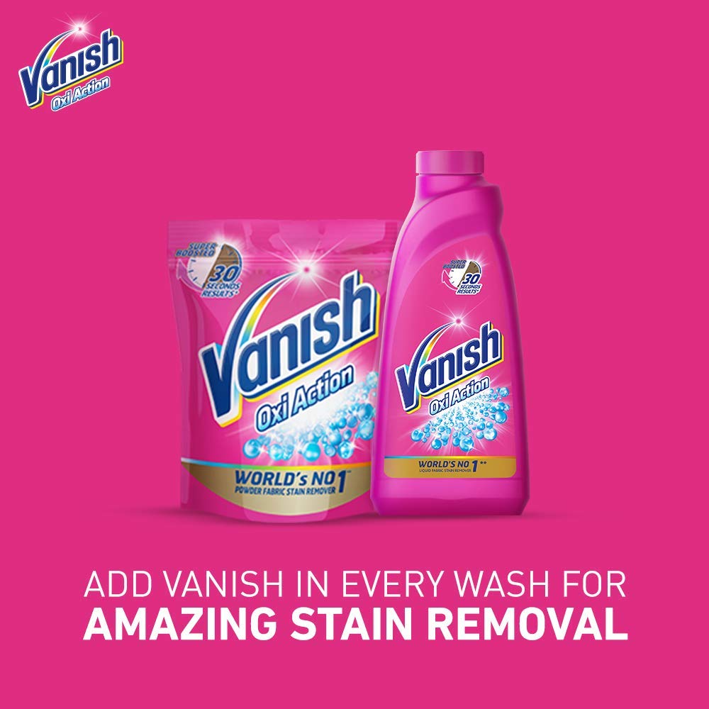 Vanish Oxi Action Liquid Detergent Booster - 400 ml