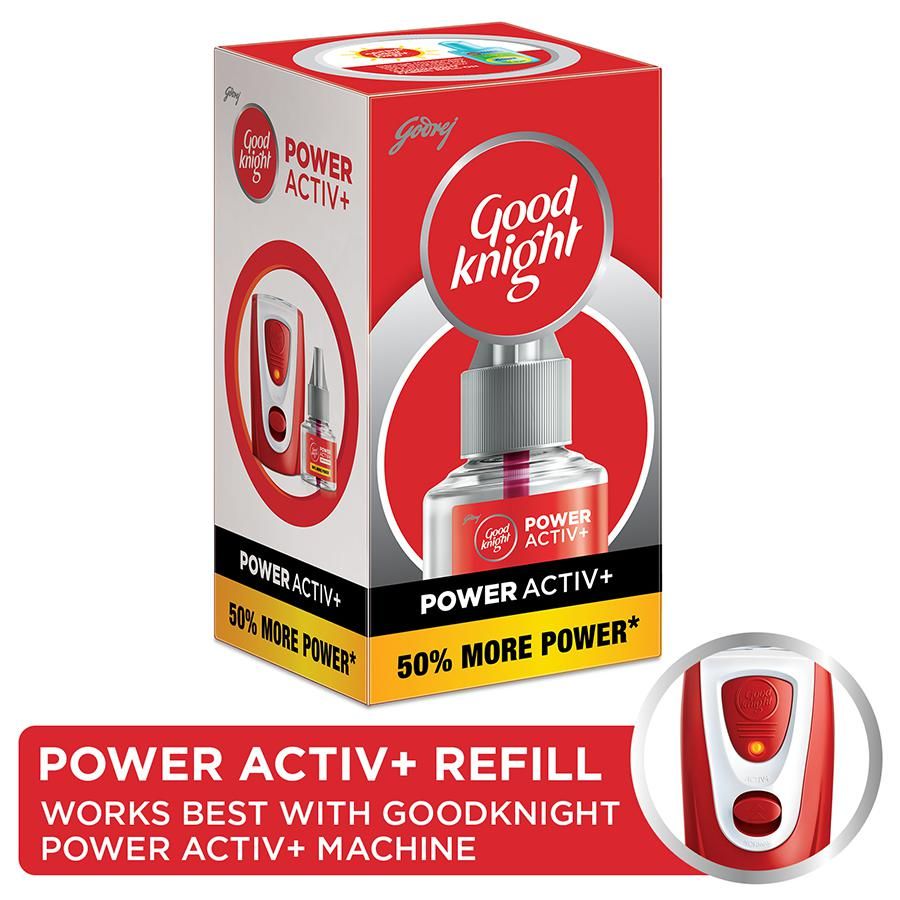 Good knight Power Activ+ Mosquito Repellent Refill - 45 ml