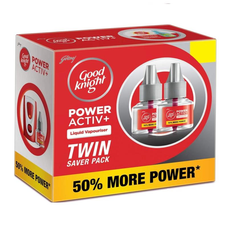 Good knight Power Activ+ Mosquito Repellent Refill - 2x45ml