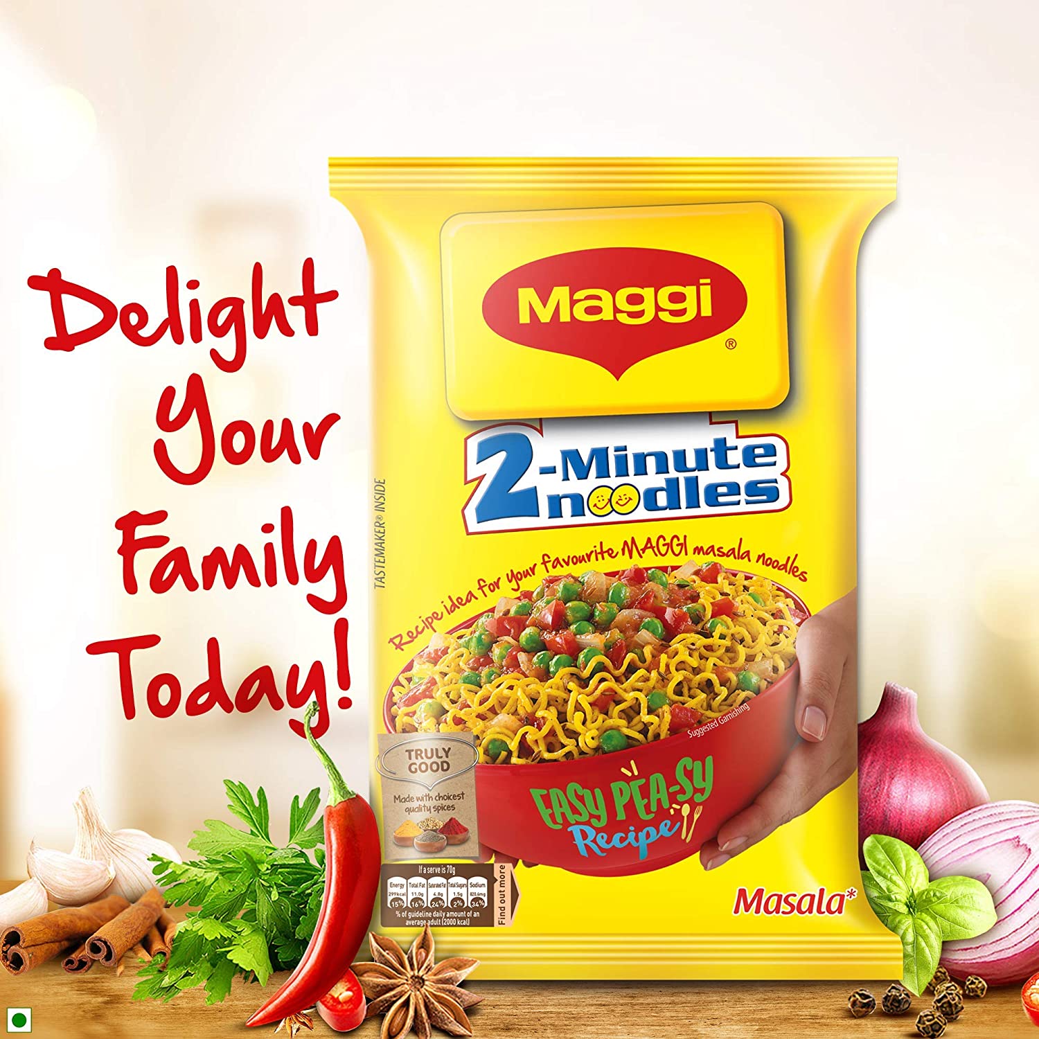 Maggi 2 minute  Masala  Noodles - 140 g