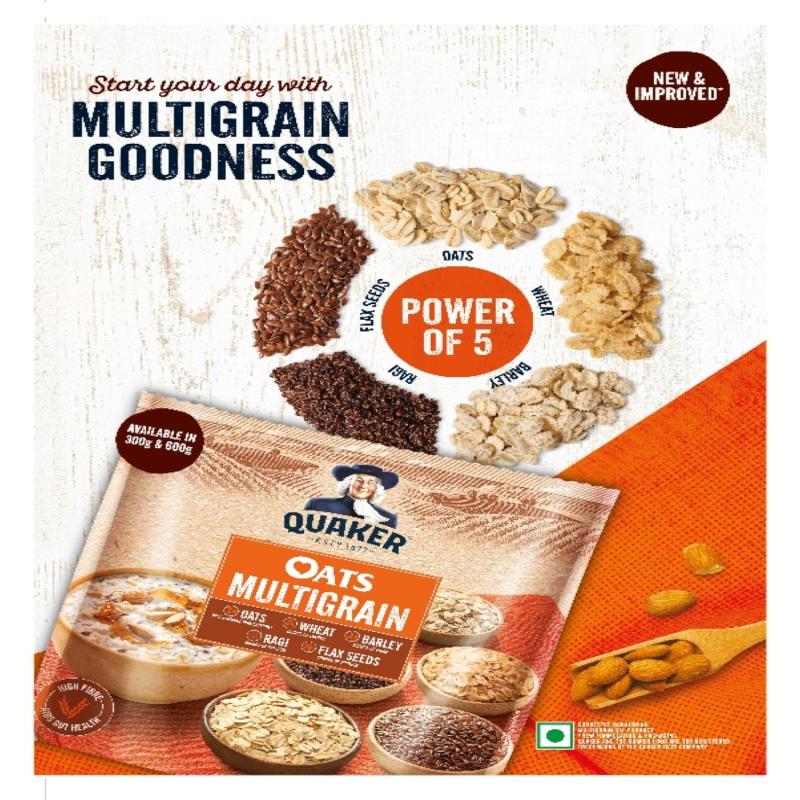 Quaker Multigrain Oats - 300 g