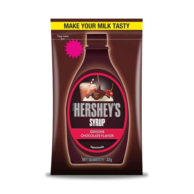 Hersheys Chocolate Syrup Bottle - 32 g (Pouch)