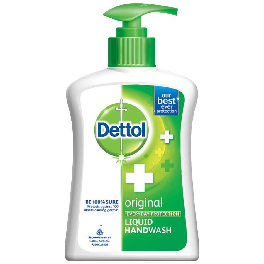 Dettol Liquid Handwash - Original Bottle Pump - 200 ml