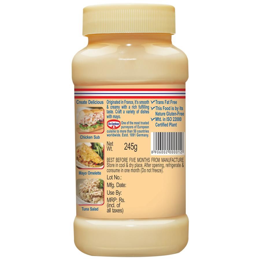 Dr.Oetker Funfoods Mayonnaise (Classic) - 245 g