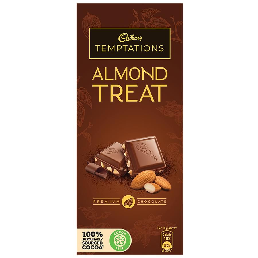 Cadbury Temptations Almond Treat Chocolate - 72 g