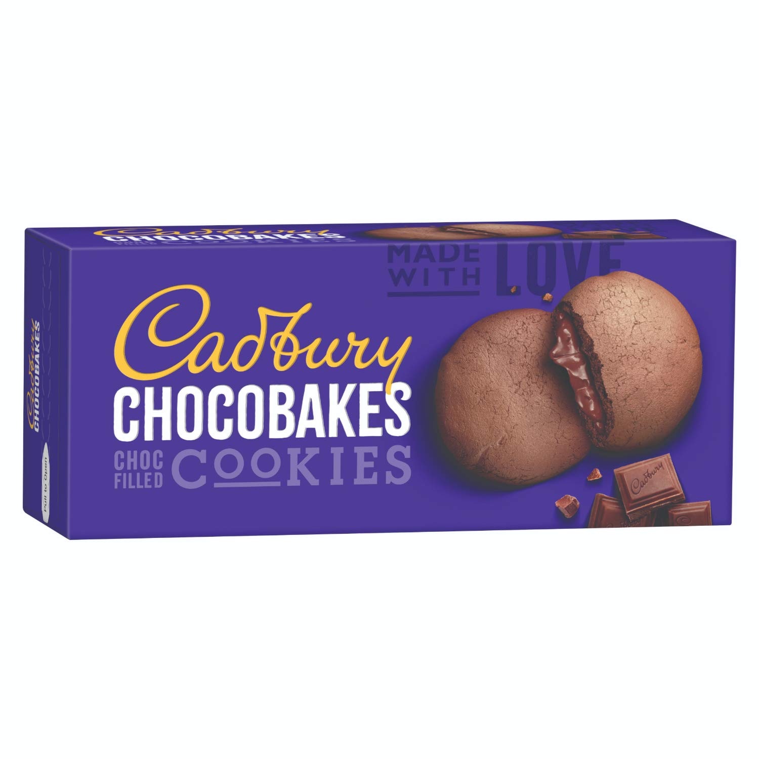 Cadbury Chocobakes Choc Filled Cookies - 150 g