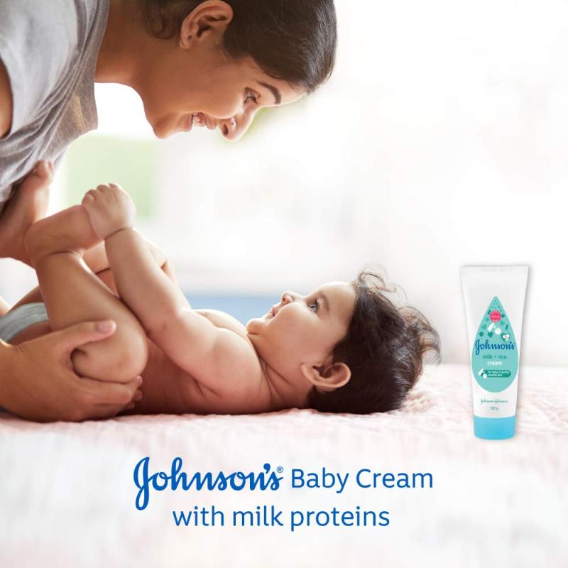 Johnson's Baby Milk + Rice Cream - 100 g
