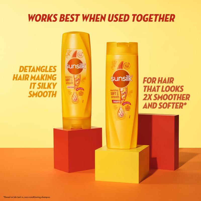 Sunsilk Nourishing Soft & Smooth Shampoo - 180 ml