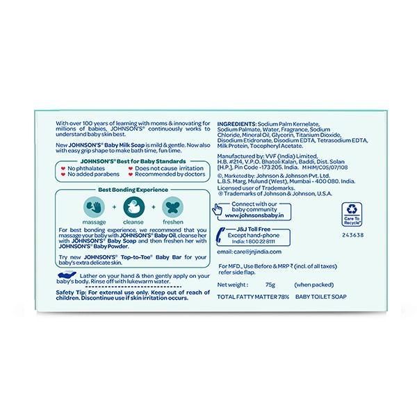 Johnson's Baby Milk Soap - 75 g