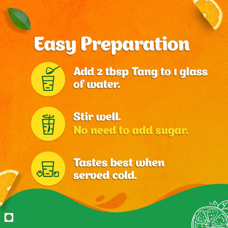 Tang Orange Instant Drink Mix - 75 g