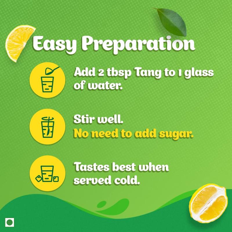 Tang Lemon Instant Drink Mix - 75 g