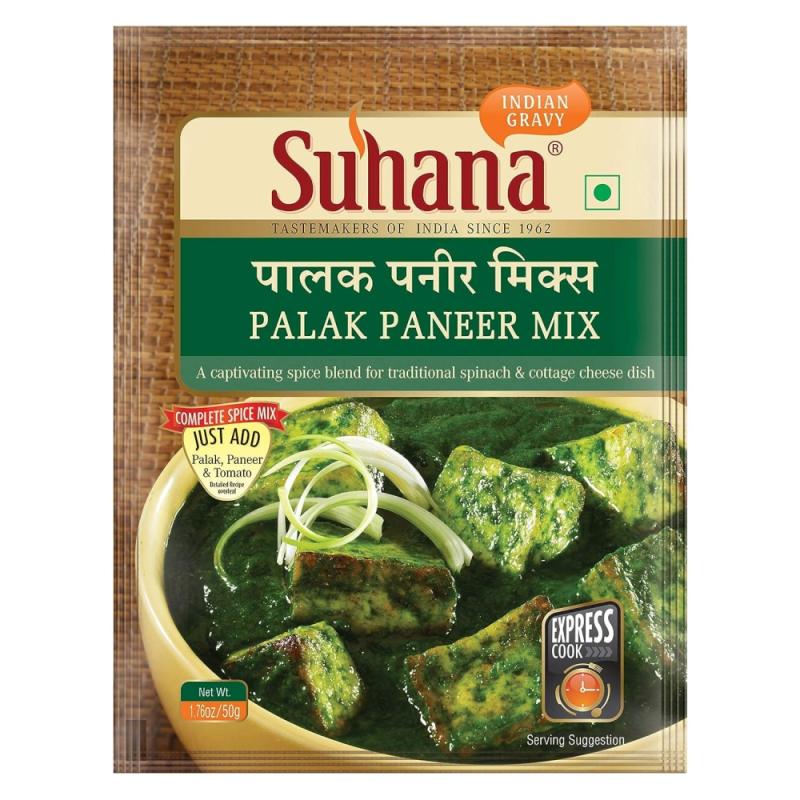 Suhana Palak Paneer Masala Spice Mix - 50 g